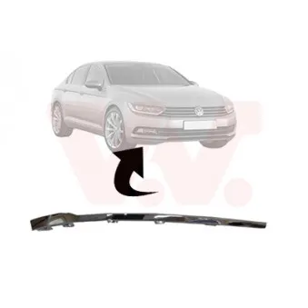 VAN WEZEL 5742584 - Baguette et bande protectrice, pare-chocs avant droit