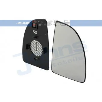 JOHNS 30 42 38-83 - Verre de rétroviseur, rétroviseur extérieur