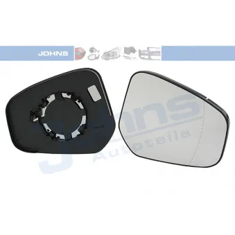 Verre de rétroviseur, rétroviseur extérieur JOHNS [33 41 38-80]
