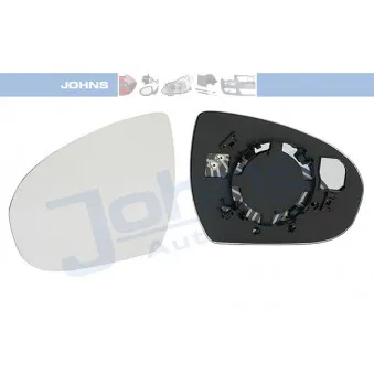 JOHNS 39 63 37-81 - Verre de rétroviseur, rétroviseur extérieur