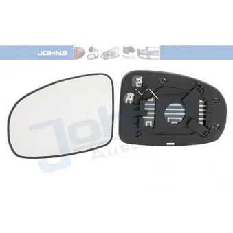 Verre de rétroviseur, rétroviseur extérieur JOHNS [81 27 37-81]