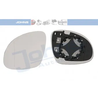 JOHNS 95 91 37-81 - Verre de rétroviseur, rétroviseur extérieur
