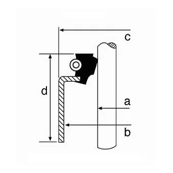 CORTECO 49472845 - Bague d'étanchéité, tige de soupape
