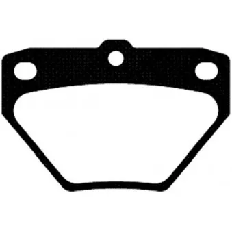 KAVO PARTS BP-9077 - Jeu de 4 plaquettes de frein avant