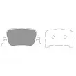 Jeu de 4 plaquettes de frein avant KAVO PARTS [BP-9151]