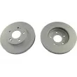 Jeu de 2 disques de frein avant KAVO PARTS [BR-5798-C]