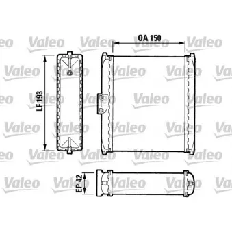 Système de chauffage VALEO 883737