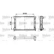 Radiateur, refroidissement du moteur VALEO [883870]