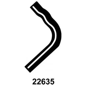 GATES 22635 - Durite de radiateur