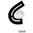 GATES 3249 - Durite de radiateur