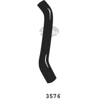 GATES 3576 - Durite de radiateur
