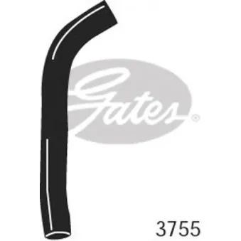 GATES 3755 - Durite de radiateur