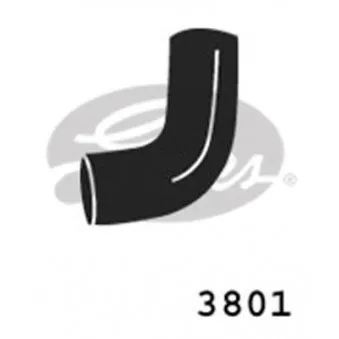 Durite de radiateur GATES 3801
