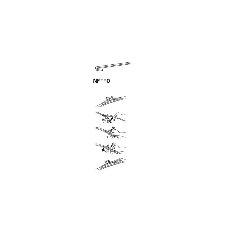 Balai d'essuie-glace TRICO NF500 - Visuel 2