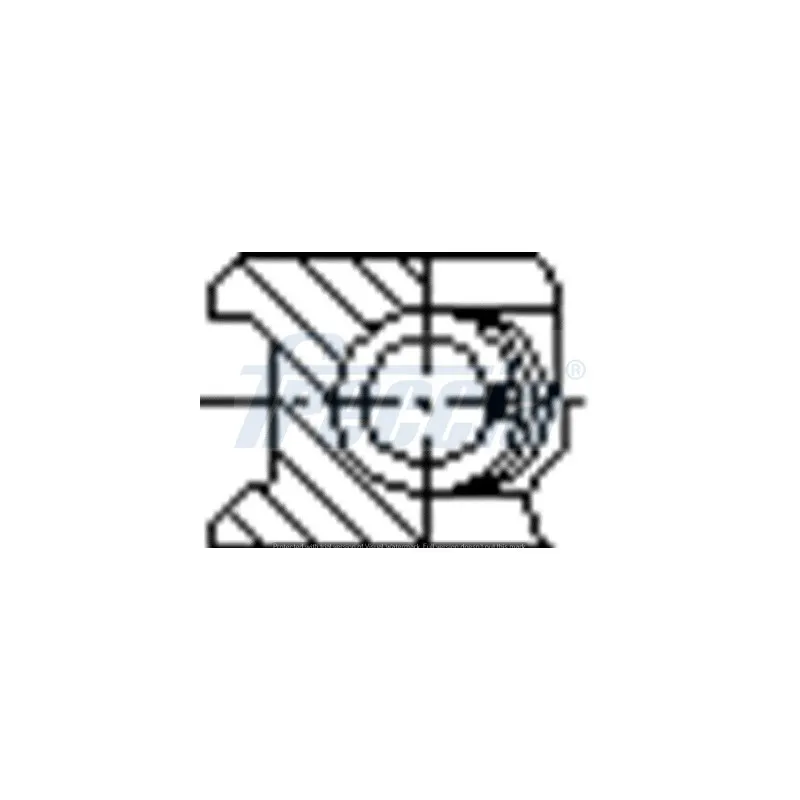 Jeu de segments de pistons FRECCIA FR10-508400 - Visuel 2