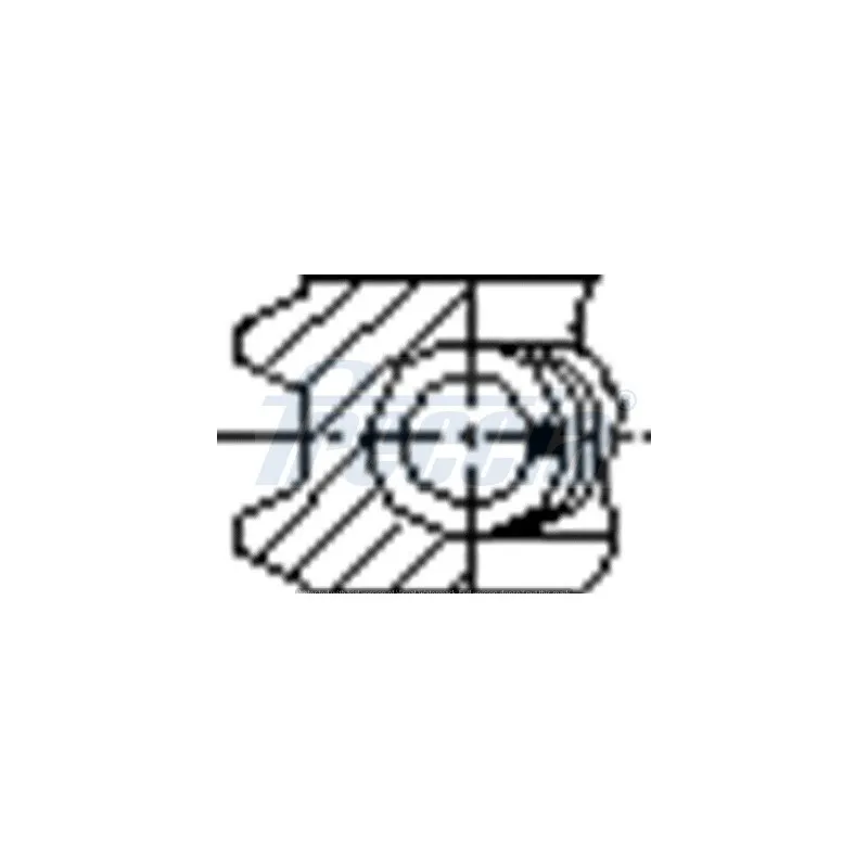 Jeu de segments de pistons FRECCIA FR10-512700 - Visuel 2