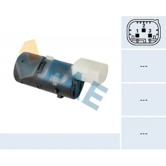 Capteur, aide au stationnement FAE OEM 66216938737