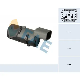 Capteur, aide au stationnement FAE OEM 66206989098