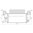 Intercooler, échangeur AVA QUALITY COOLING [FD4702]