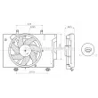 AVA QUALITY COOLING FD7709 - Ventilateur, refroidissement du moteur