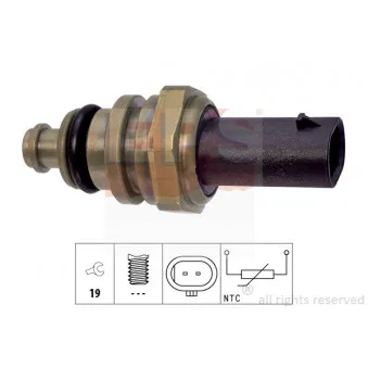 Sonde de température, liquide de refroidissement EPS 1.830.401 pour VOLVO S90 2.0 B5 Mild-Hybrid - 250cv