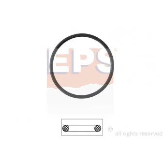 Joint d'étanchéité, thermostat EPS 1.890.672 pour VOLKSWAGEN CADDY 1.6 TDI - 102cv