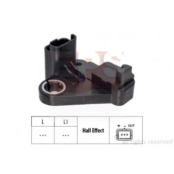 Capteur d'angle, vilebrequin EPS 1.953.743 pour FORD TRANSIT 1.5 EcoBoost - 150cv