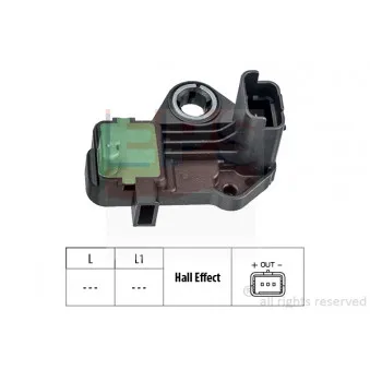 Capteur d'angle, vilebrequin EPS 1.953.841 pour FORD MONDEO 2.0 TDCi 4x4 - 150cv