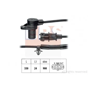 EPS 1.953.850 - Capteur d'angle, vilebrequin