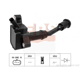 Bobine d'allumage EPS 1.970.623 pour FORD MONDEO 1.5 EcoBoost - 165cv
