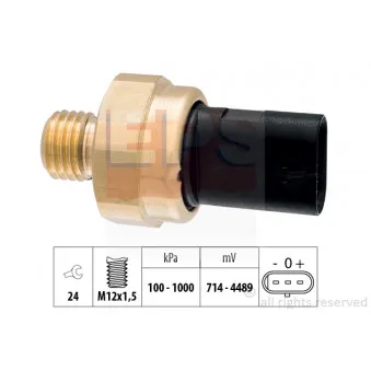 Capteur, pression d'huile EPS 1.980.001 pour CITROEN BERLINGO 1.6 VTI 95 - 98cv