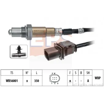 Sonde lambda EPS OEM 55573637