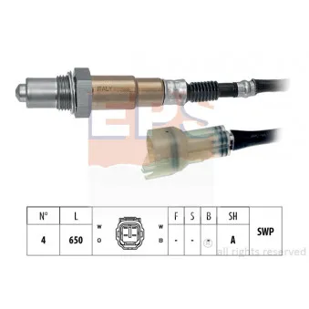 Sonde lambda EPS OEM 1821362J12