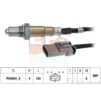Sonde lambda EPS [1.998.584]