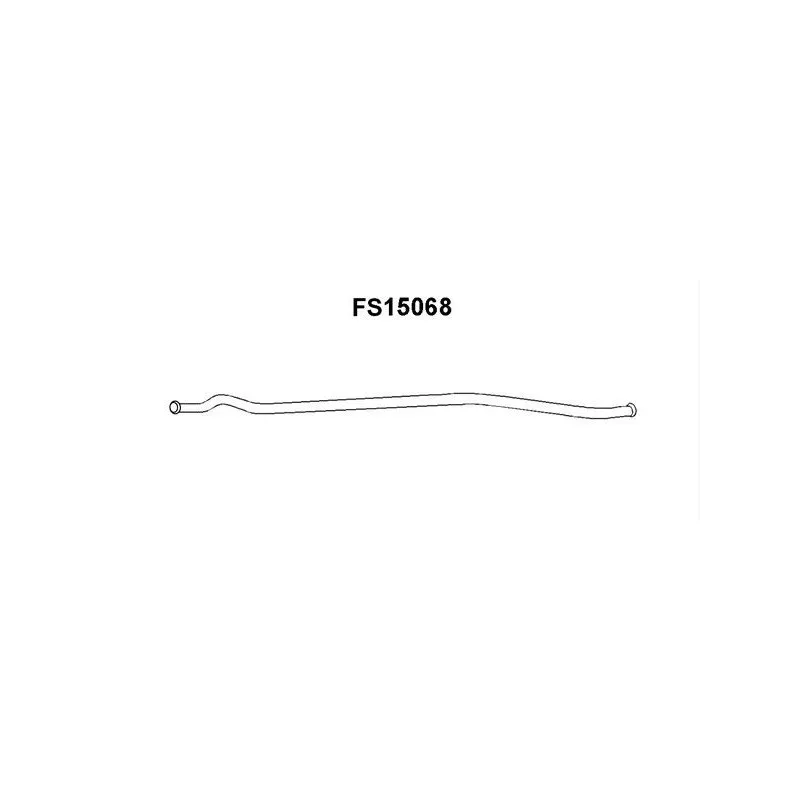 Tuyau d'échappement Faurecia FS15068 - Visuel 1