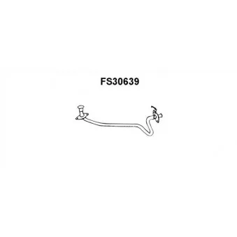 Faurecia FS30639 - Tuyau d'échappement