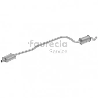 Faurecia FS30667 - Silencieux central