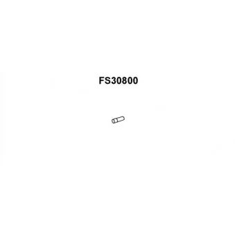 Faurecia FS30800 - Tuyau d'échappement
