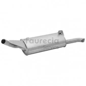 Silencieux arrière Faurecia [FS45013]