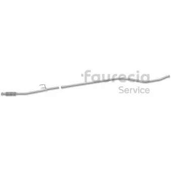 Faurecia FS45418 - Tuyau d'échappement