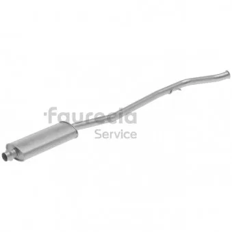 Faurecia FS45554 - Silencieux central