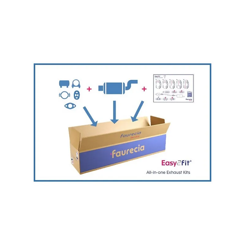 Silencieux avant Faurecia FS53405 - Visuel 2
