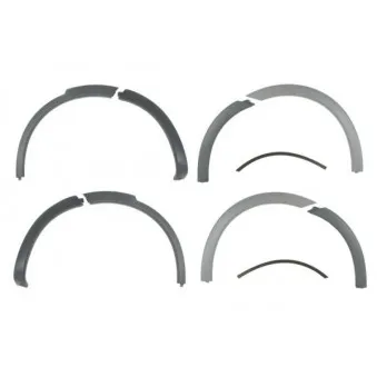 Baguette et bande protectrice, aile BLIC 5703-08-5721370KP