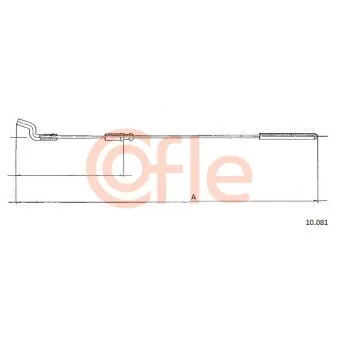 COFLE 10.081 - Câble d'accélération