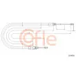 COFLE 10.6036 - Tirette à câble, frein de stationnement