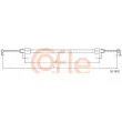 Tirette à câble, frein de stationnement COFLE [10.7632]