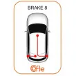 COFLE 10.818 - Tirette à câble, frein de stationnement