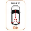 COFLE 11.6795 - Tirette à câble, frein de stationnement