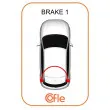 COFLE 1261.1 - Tirette à câble, frein de stationnement