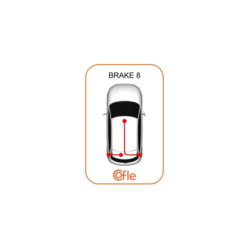 Tirette à câble, frein de stationnement COFLE 17.0371 - Visuel 1
